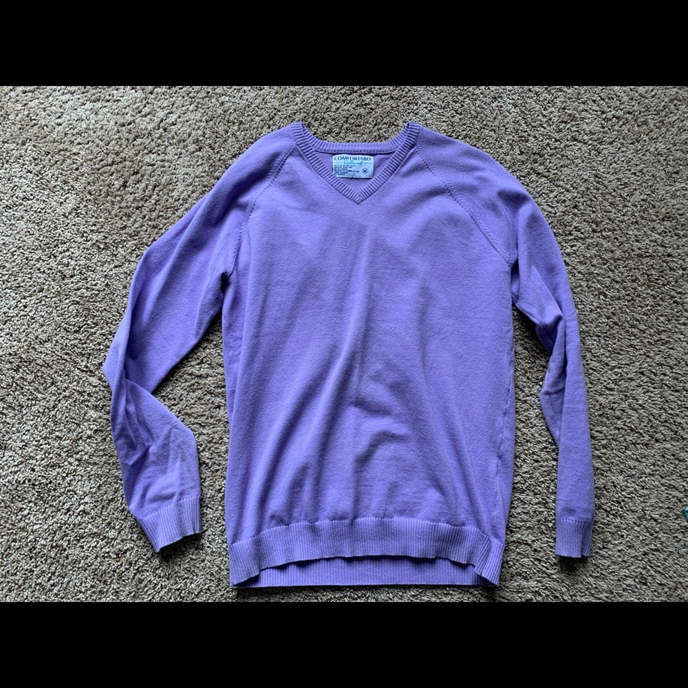 Purple sweater